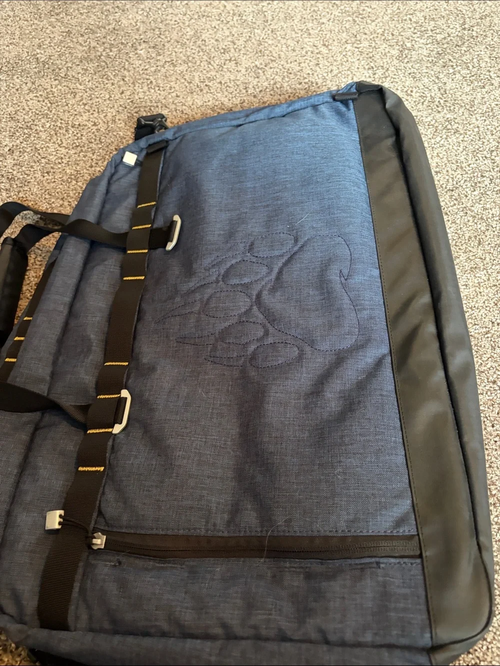 Alaskan Hardgear Navy and Black Men's Duffel Bag